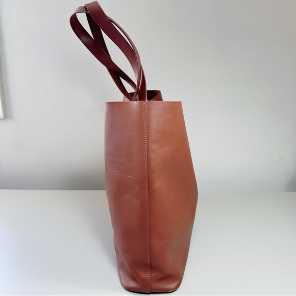 Everlane Day Market Tote Brown Italy Cognac - Picture 6 of 16